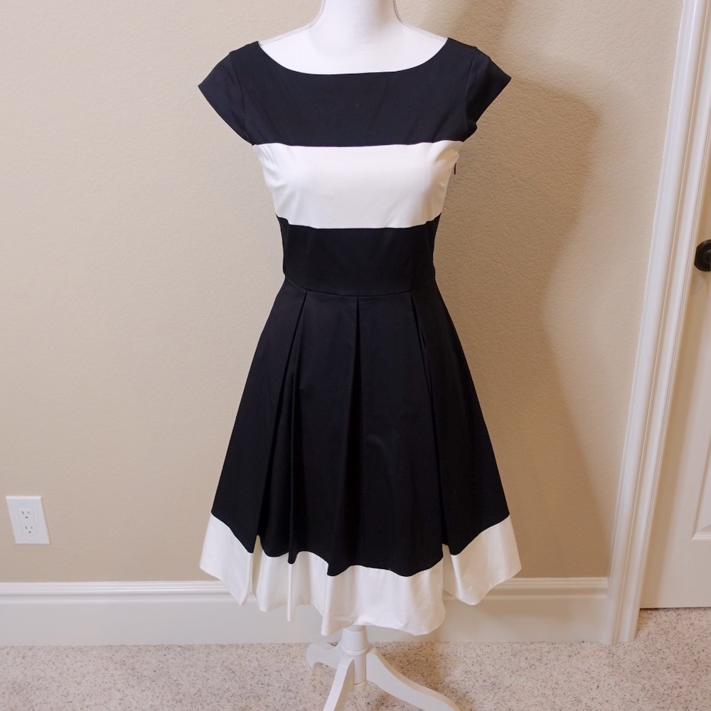 NWT Kate Spade Adette Fit & Flare Cap Sleeve Dress - Picture 2 of 14